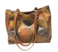 Fitooles Fashionable PU Leather Shoulder Bag Handbags for Women Large Capacity Casual Handbag for Beach and Everyday