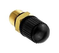 Fitooles Heavy Duty Brass Valves Stem General M8x1 Thread Design Weatherproof Adapter Suitable For Car Motorcycle Applications Corrosion Resistant Copper Valves Stem