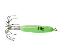 Fitooles High Performances Squid Fishing Hook 12 Point Glowing Coating Reinforced Metal Connection Rings Saltwater Squid Fishing Gear