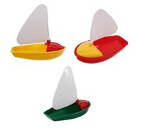 Fitooles Kids Interactive Sailboats Model Playset With Bright Color Design For Travel Or Bath Time Non Toxic Plastic Bathing Toy