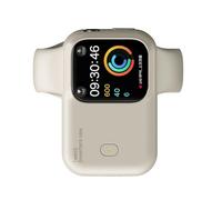 Fitooles Magnetic Power Supply For Watch 9/8/7/6/5/4 40mm 41mm 42mm Rechargeable Wearable Charging 1200mAh Magnetic Wireless Charging