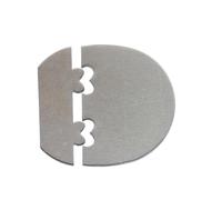 Fitooles PingPong Ball Rubber Assisted Positioning Partition Table Tennis Rubber Sticky Pasting Tool Adhesive Racket Tool Acrylic Patchwork Plate