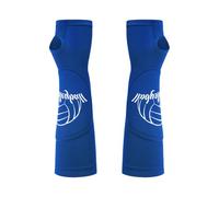 Fitooles Thickened Polyester Volleyball Arm Sleeves Collision Avoidance Forearm Protectors for Basketball Badminton Professional Arm Support Sleeves