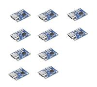 Fitooles Type C Li-Ion Module TC4056 With Overcharge 4.28V Cutoff & Auto Charging Termination Safety Protections Circuit Charger