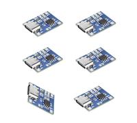 Fitooles Type C Li-Ion Module TC4056 With Overcharge 4.28V Cutoff & Auto Charging Termination Safety Protections Circuit Charger