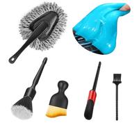 Fitosy Car Interior Duster Detail Brush Cleaning Gel Kit, Soft Dash Vent Dusting Slime Putty Detailing Brushes Accessories Essentials Supplies Tools for Auto,Truck,SUV,RV