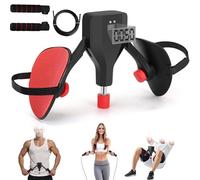 FitRepa Kegel Pelvic Floor Trainer for Men and Women Pelvic Floor Muscle Trainer, 77lb Adjustable Resistance Multifunctional Thigh Exerciser with Handle Counter and Skipping Rope (Black)