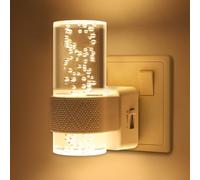 FitRepa LED Night Light Plug in Wall Dimmable Plug in Lights for Hallway, 0-100LM, 3000K Warm White Plugin Night Light with Dusk to Dawn Sensor, for Hallway Bedroom Kitchen Stair