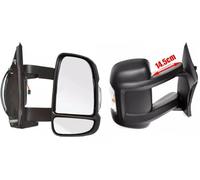 Fits 2006 to 2024 Compatible with UK Right Side Citroen Relay Complete Electric Heated Medium Arm 14.5cm Arm Wing Mirror Unit With 5W Bulb by Autoview (Right Hand Driver Side)