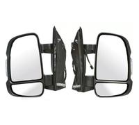 Fits Peugeot Boxer 2006 to 2024 UK Pair Right and Left Side Complete Electric Short Arm Wing Mirror Unit With Temp Senser by Autoview (Pair (Left & Right Side Both))