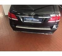Fits (2009-2016) E CLASS S212 Chrome Rear Bumper Protector Guard Stainless Steel