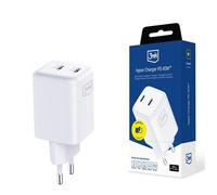 Fits 3MK PROTECTION CHARGER45WGANW 3MK-GAN CHARGER 45W USB-C + USB-C