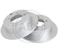 2x Original A.B.S. Brake Disc 18005 for Mitsubishi