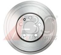 2x Original A.B.S. Brake Drum 2721-S for Skoda VW