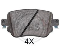 A.B.S. 35001 Brake pad set