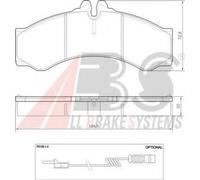 A.B.S. 37000 Brake pad set
