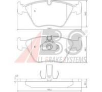 Fits A.B.S. 37036 Brake Pad Set, disc brake ⭐UK Stock⭐