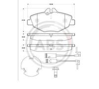 BRAKE PAD SET DISC BRAKE 37462 FOR NISSAN CABSTARE /TTD27TD27T 2.7LLD23 2.3L