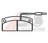 A.B.S. 37340 Brake pad set