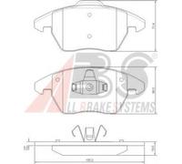 A.B.S. 37429 Brake pad set