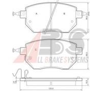 A.B.S. 37504 Brake pad set