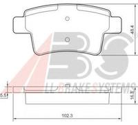 BRAKE PAD SET DISC BRAKE FOR CITROËN C4/PICASSO/MPV/GRAND 5FV/5FW/5FT/5FX 1.6L