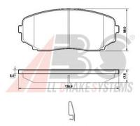 Fits A.B.S. 37643 Brake pads ⭐UK Stock⭐