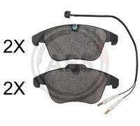 ABS 37655 Front Brake Pad Set Fits Citroën Peugeot 407 Sw 508 C5 1609253180