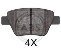 Fits A.B.S. 37784 Brake Pad Set, disc brake ⭐UK Stock⭐