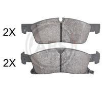 A.B.S. 37878 Brake pad set