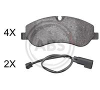 A.B.S. 37980 Brake pad set