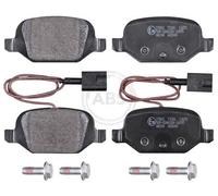 FITS ABARTH 500C / 595C / 695C 1.4 BRAKE PAD SET, DISC BRAKE 37863 A.B.S.