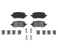 Fits ABE C2G024ABE Brake Pad Set, disc brake C2G024 Brake pads set rear , fits: