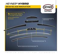 Heyner Wiper Blade W024000 14-inch (35 cm) Hybrid