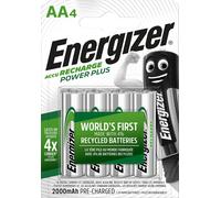 Energizer ACCU Power Plus AA Rechargeable Batteries NiMH 2000mAh - 4 Pack