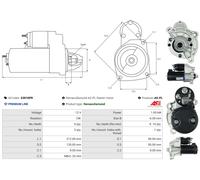 ASPL Starter Motor S3010PR FOR 206 C3 Berlingo AX 106 205 Partner Saxo C15 306 2