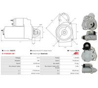 AS-PL S6227S Starter motor