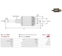 AS-PL SA2010 Armature, starter