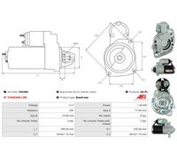 Fits AS ROZRUSZNIKI I ALTERNATORY S5249S BRAND NEW AS-PL STARTER