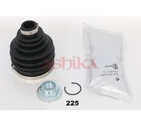 ASHIKA 63-02-225 CV boot kit, drive shaft