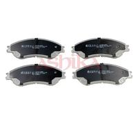 Fits ASHIKA-KLOCKI 50-08-821 BRAKE PADS SUZUKI SX4 S-CROSS 13-