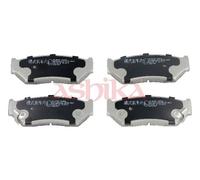 Fits ASHIKA-KLOCKI 50-08-897 BRAKE PADS SUZUKI GRAND VITARA 1.6