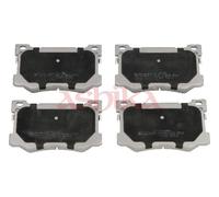 Fits ASHIKA-KLOCKI 50-0H-H20 BRAKE PADS HYUNDAI