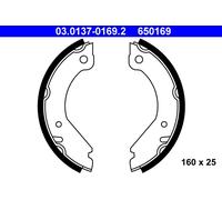 ATE 03.0137-0169.2 Handbrake shoes