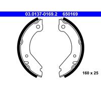 ATE 03.0137-0169.2 Handbrake shoes