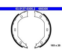 ATE 03.0137-0305.2 Handbrake shoes