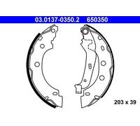 BRAKE SHOE SET 03.0137-0350.2 FOR RENAULT KANGOO/Express NISSAN 1.5L 4cyl 1.5L