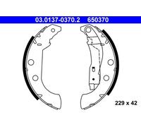 ATE 03.0137-0370.2 Brake Shoe Set