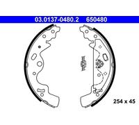 NEW BRAKE SHOE SET FOR LAND ROVER FREELANDER L314 204D3 25 K4F M 47 18 K4F ATE