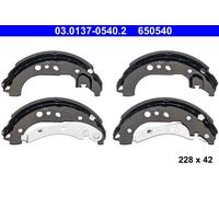 2x ✅Fits ATE 03.0137-0540.2 Brake shoe set 03.0137-0540.2 Brake shoe ⭐UK Seller⭐